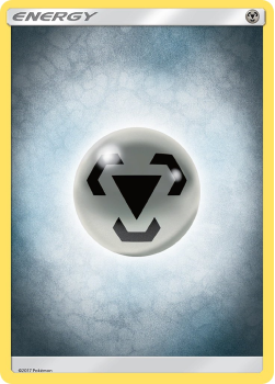 Basic Metal Energy single card from Pokemon