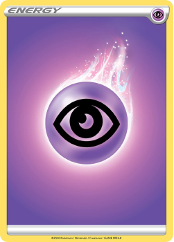 Basic Psychic Energy single card from Pokemon