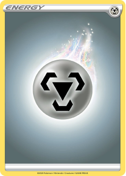 Basic Metal Energy single card from Pokemon