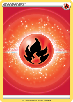 Basic Fire Energy single card from Pokemon