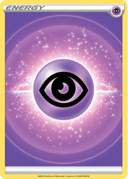 Basic Psychic Energy single card from Pokemon