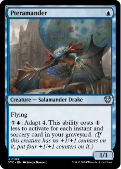 Pteramander single card from Magic the Gathering