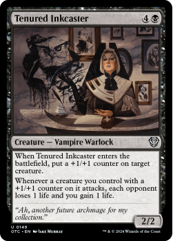 Tenured Inkcaster single card from Magic the Gathering