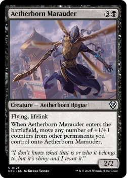 Aetherborn Marauder single card from Magic the Gathering