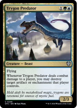 Trygon Predator single card from Magic the Gathering