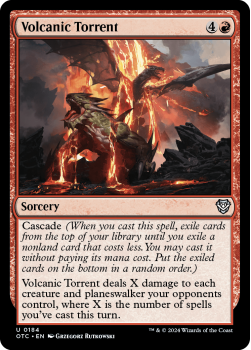 Volcanic Torrent single card from Magic the Gathering