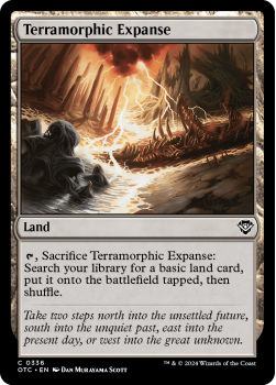 Terramorphic Expanse single card from Magic the Gathering