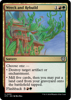 Wreck and Rebuild single card from Magic the Gathering