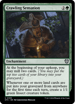 Crawling Sensation single card from Magic the Gathering