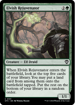 Elvish Rejuvenator single card from Magic the Gathering