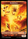 Bird Illusion // Elemental Token : 0004 OUTLAWS OF THUNDER JUNCTION: COMMANDER - Magic the Gathering Single Card - Image 2