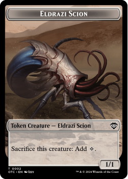 Eldrazi Scion Token single card from Magic the Gathering Single Card