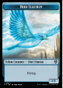 Bird Illusion // Elemental Token : 0004 OUTLAWS OF THUNDER JUNCTION: COMMANDER - Magic the Gathering Single Card