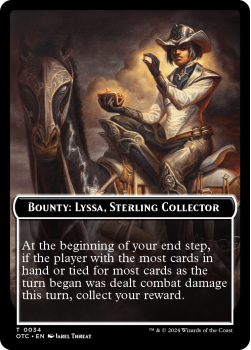 Bounty: Lyssa, Sterling Collector // Bounty Rules single card from Magic the Gathering Single Card