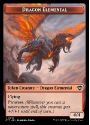Dragon Elemental // Treasure Token : 0013 OUTLAWS OF THUNDER JUNCTION: COMMANDER - Magic the Gathering Single Card