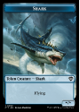 Ape // Shark Token : 0015 OUTLAWS OF THUNDER JUNCTION: COMMANDER - Magic the Gathering Single Card - Image 2