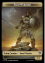 Plant // Sand Warrior Token : 0019 OUTLAWS OF THUNDER JUNCTION: COMMANDER - Magic the Gathering Single Card - Image 2