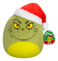 Squishmallow Grinch in Santa Hat 8" Plush