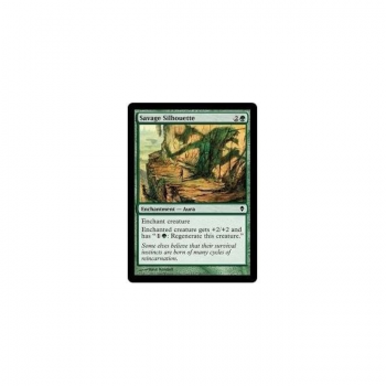 Savage Silhouette : ZENDIKAR 181/249 - Magic the Gathering Single Card
