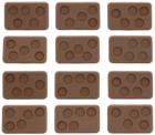 Battlefront Mixed Bases with Holes (24 Pieces) - Image 3