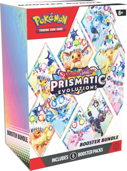 Pokemon Scarlet & Violet Prismatic Evolutions: Booster Bundle