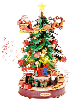 Rolife Christmas Melody Tree Music Dreamer