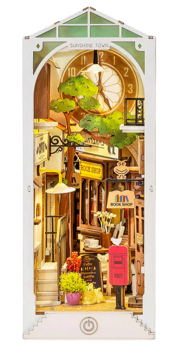 Rolife Sunshine Town Book Nook Shelf Insert