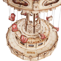 Swing Ride DIY Music Box 3D Wooden Puzzle - Image 2