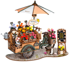Rolife Blossom Cart 3D Wooden Puzzle