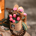 Rolife Blossom Cart 3D Wooden Puzzle - Image 2