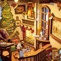 Rolife Christmas Indoor Scene DIY Book Nook - Image 4
