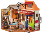 Rolife Corner Bookstore DIY Miniature House Kit