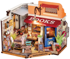 Rolife Corner Bookstore DIY Miniature House Kit - Image 5
