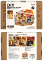 Rolife Corner Bookstore DIY Miniature House Kit - Image 6