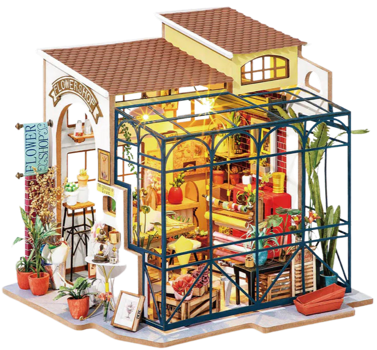 Rolife Emily's Flower Shop Miniature House