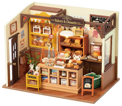 Rolife Becka's Baking House DIY Miniature House Kit