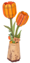 Rolife Orange Tulip