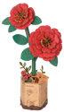 Rolife Red Camellia