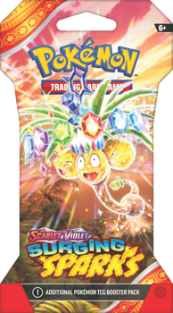 Pokemon Scarlet & Violet Surging Sparks: BLISTER Booster Pack Exeggutor