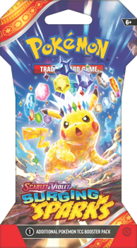 Pokemon Scarlet & Violet Surging Sparks: BLISTER Booster Pack Pikachu