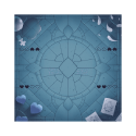 The Binding of Isaac: Four Souls Cathedral Four-Player Mat