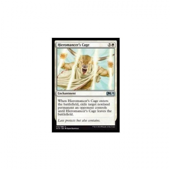 Hieromancer's Cage (FOIL) : MAGIC 2019 014/314 - Magic the Gathering Single Card