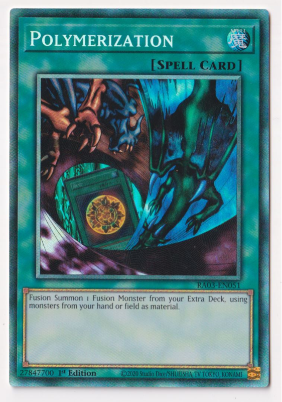 Polymerization (Collector's Rare) : RA03-EN051 - Yu-Gi-Oh! Single Card