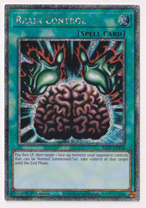Yu-Gi-Oh! Brain Control Card (DPYG-EN024) - Common - Duelist Pack Yugi Moto