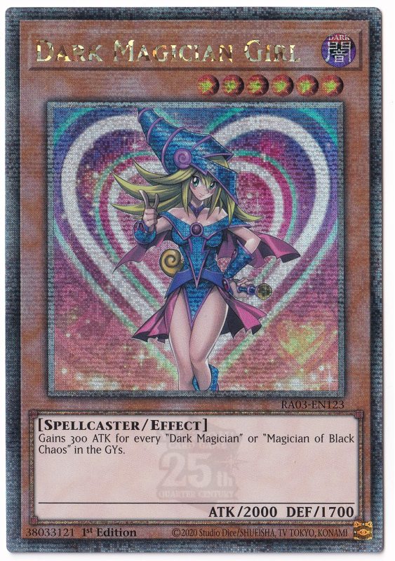 Yu-Gi-Oh Fille Magicienne Des Ténèbres QCAC-JP019 25ème Secret Rare - Foto 7