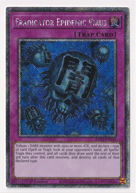 all virus cards yugioh Crush Card Yu-Gi-Oh! Duelist Pack Kaiba Collector's Rare #EN039 CGC 8 and choose Spell Cards or Trap Cards virus trap card yugioh Eradicator