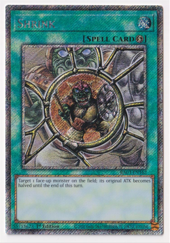 yugioh shrink card Shrink - Yu-Gi-Oh! Card