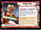 Ahsoka Tano - Snips : 011/257 TWILIGHT OF THE REPUBLIC - Star Wars Unlimited Single Card