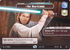 Obi-Wan Kenobi - Patient Mentor (SHOWCASE) : 260 TWILIGHT OF THE REPUBLIC - Star Wars Unlimited Single Card