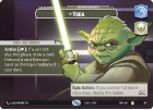 Yoda - Sensing Darkness (SHOWCASE) : 261 TWILIGHT OF THE REPUBLIC - Star Wars Unlimited Single Card